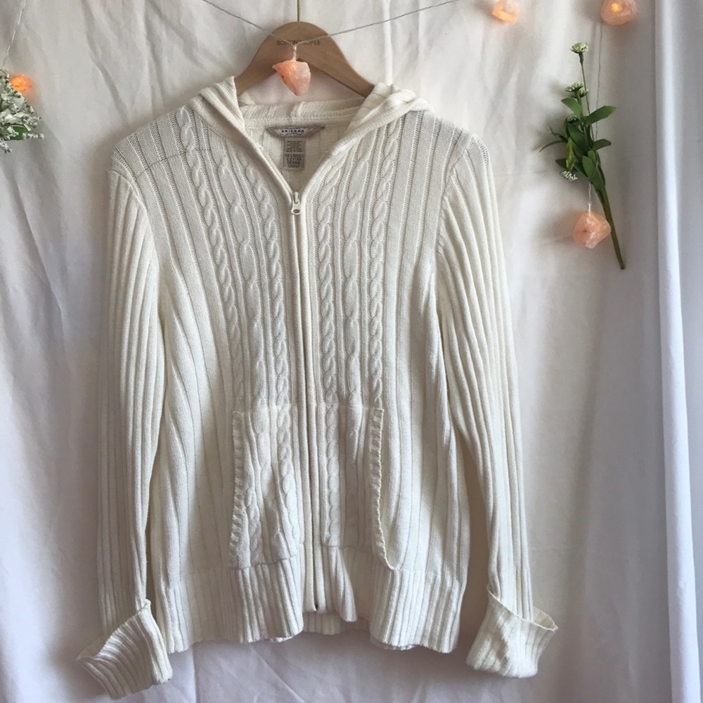 Cardigan zip up